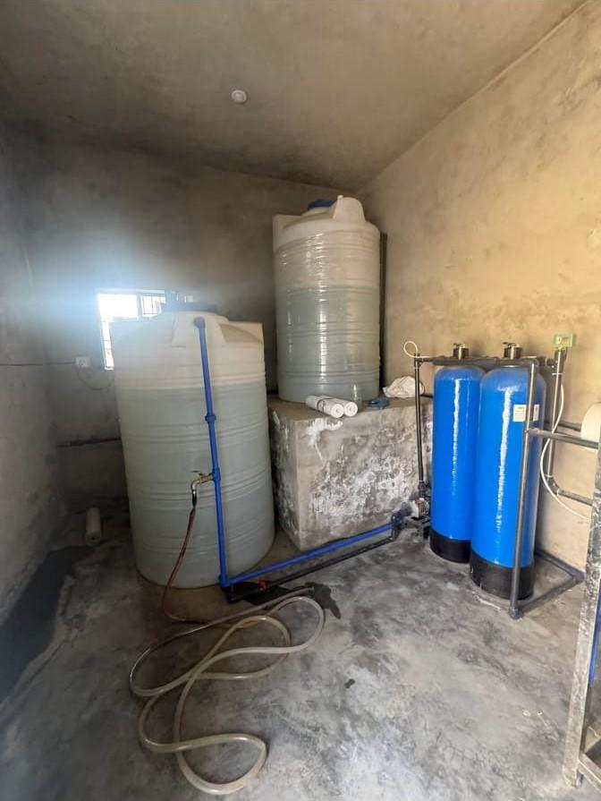 Filtration plant storage tanks